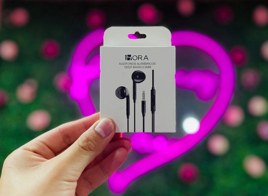 Audifonos alámbricos HORA