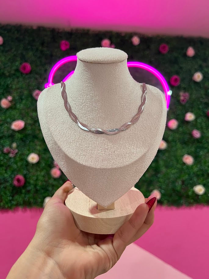 Cadena de acero inoxidable planchada