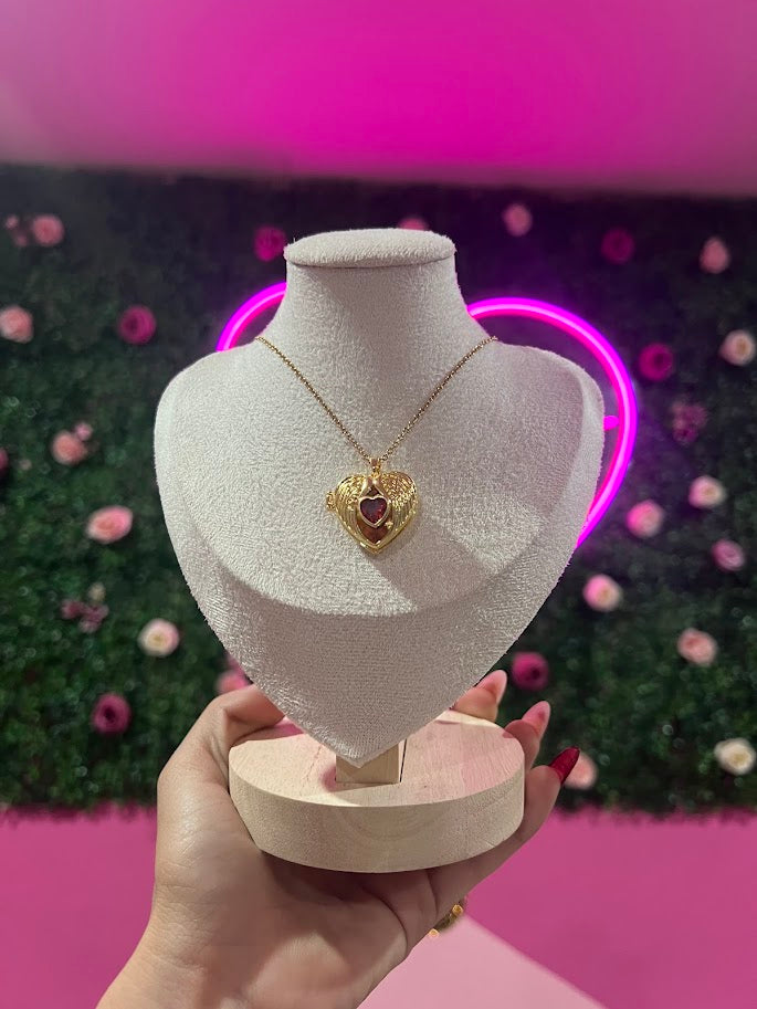 Relicario de Acero Inoxidable