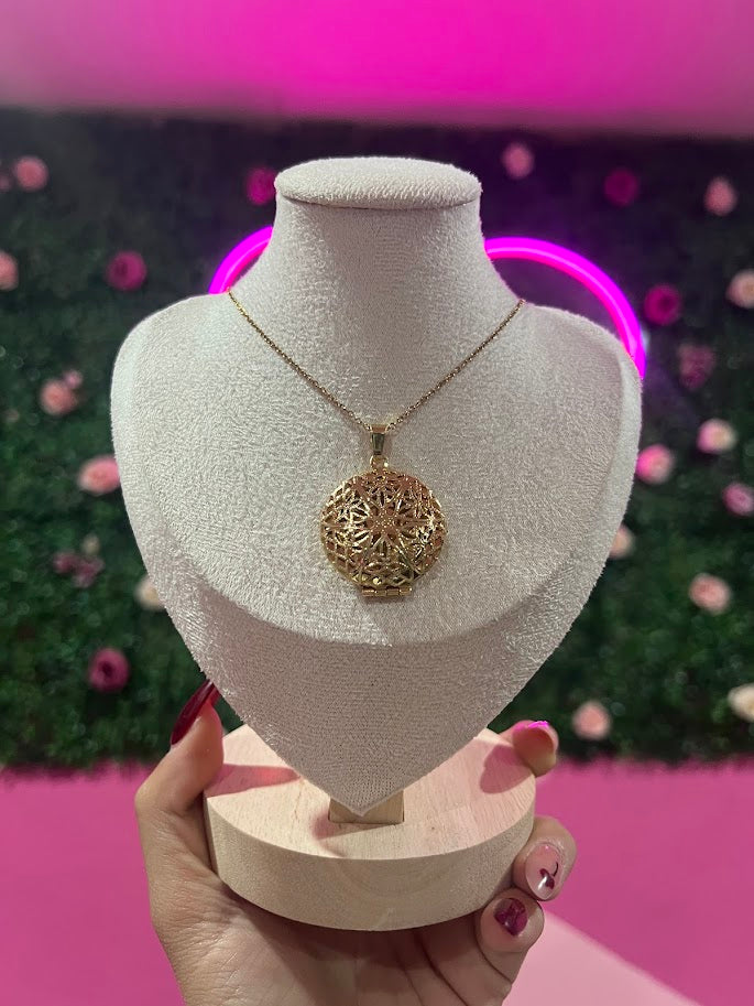 Relicario de Acero Inoxidable