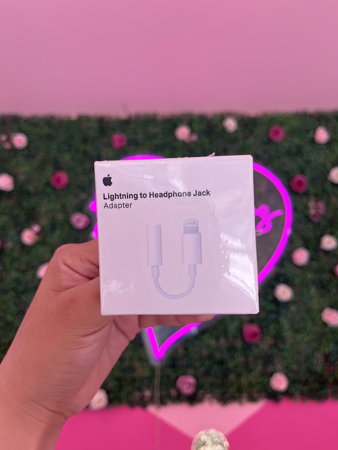 Adaptador lightning a jack 3.5