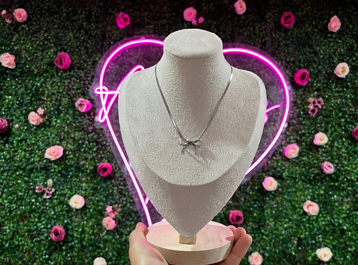 Cadena de acero inoxidable planchada, moño