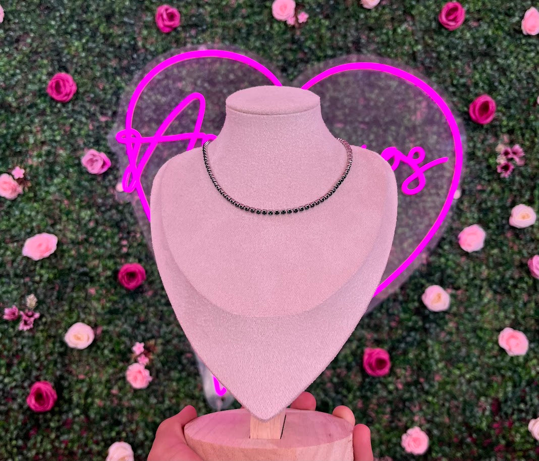 Cadena de acero inoxidable eslabon cuadrado brillante