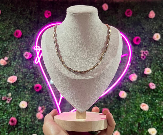 Cadena Trenzada Tricolor