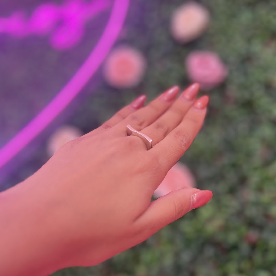 Anillo plata plano zigzag