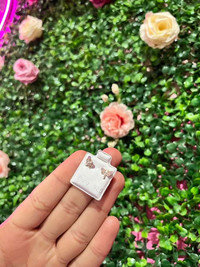 Arete Esmaltado De Plata