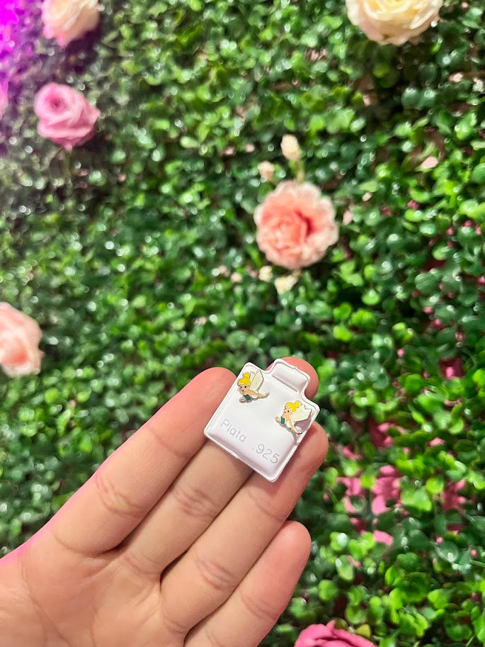 Arete Esmaltado De Plata