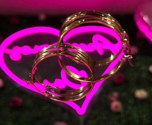 Arracadas de acero inoxidable, distintas figuras