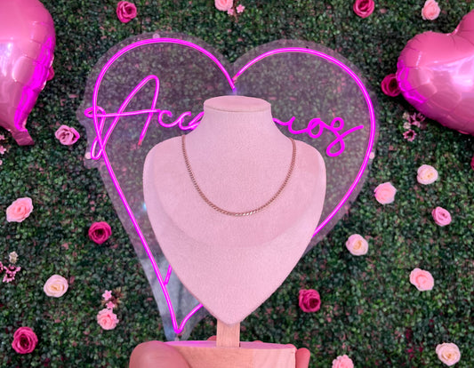 Cadena Cubana Mediana De Plata