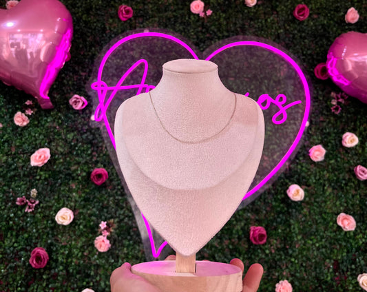 Cadena sencilla plata