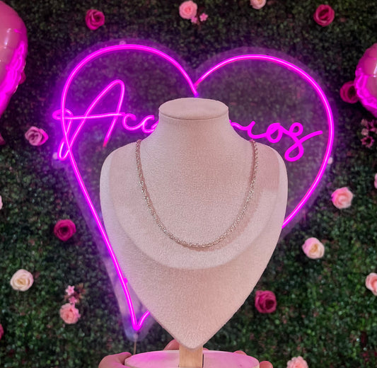 Cadena Torurbillon De Plata