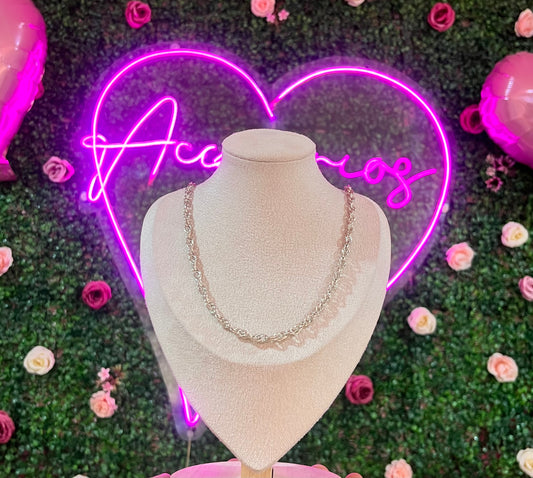 Cadena Tipo Tourbillon De Plata