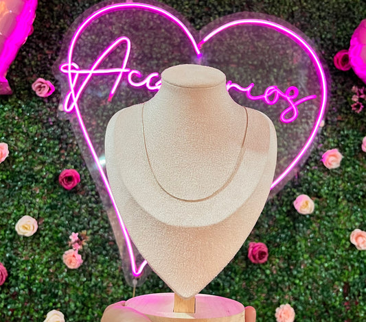 Cadena Plata Cola De Raton