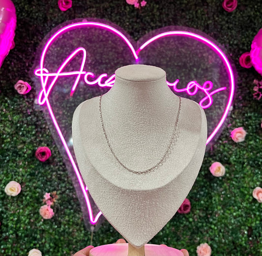 Cadena Eslabones Plata